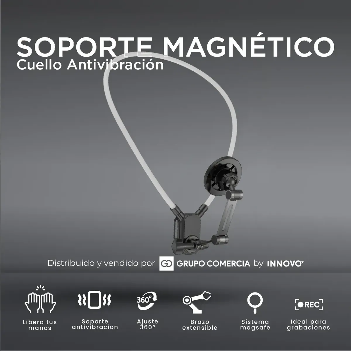 Soporte Colgante Magnetico Safe Teléfono Flexibilidad 360° img #8