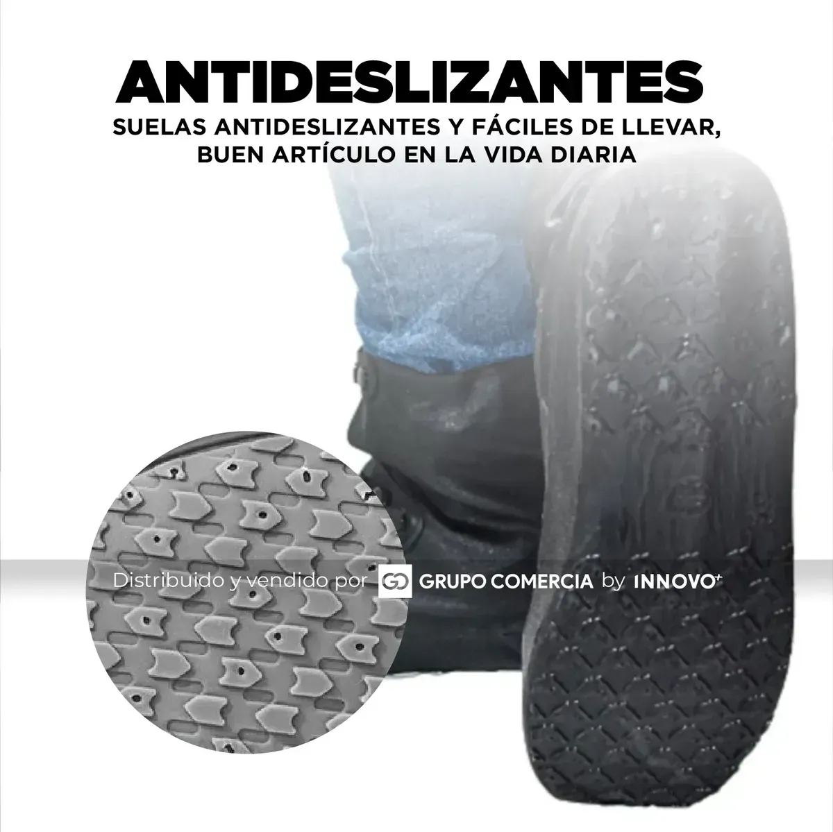 Zapatones Impermeables Silicona Para Lluvia Y Moto img #5