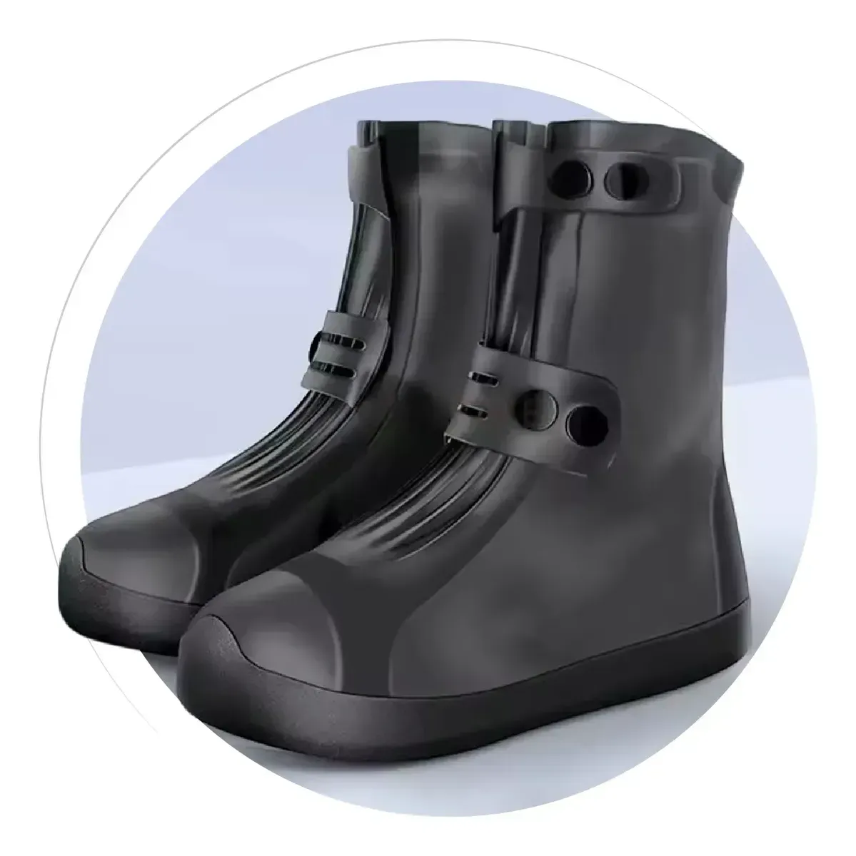 Zapatones Impermeables Silicona Para Lluvia Y Moto img #6
