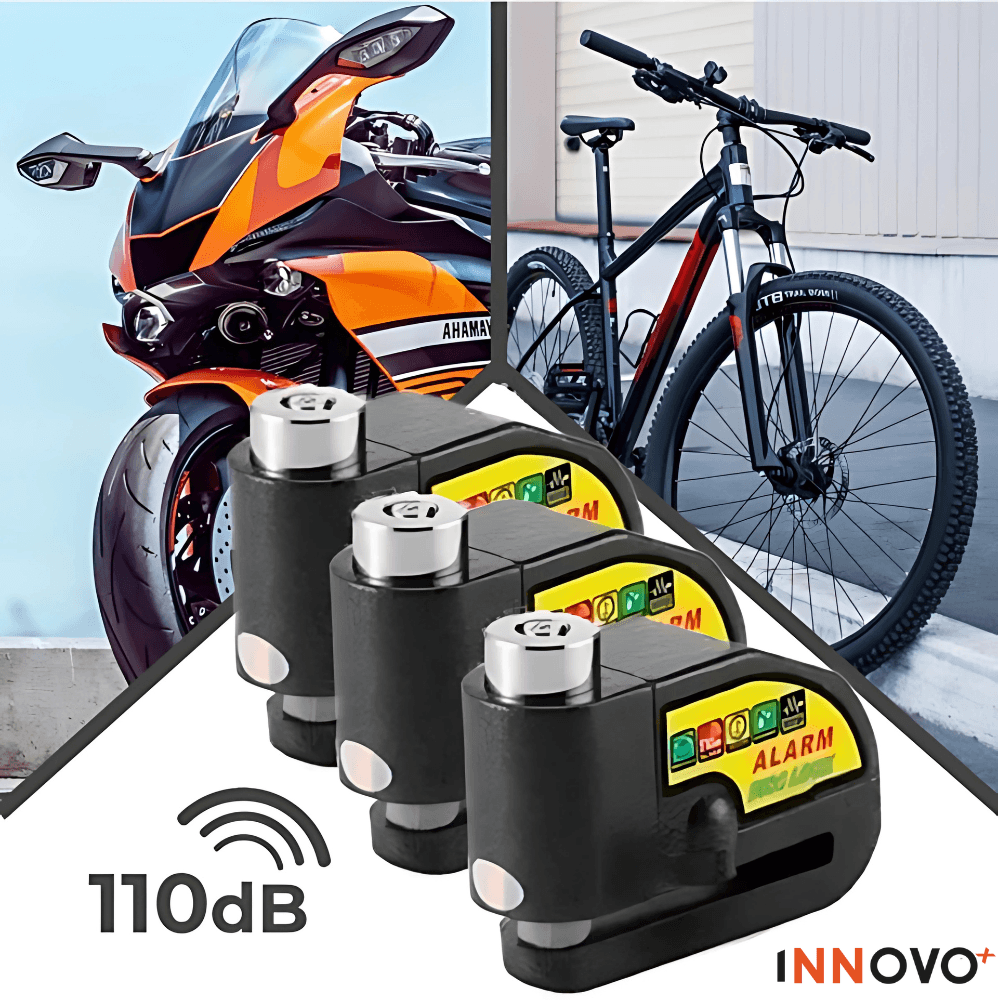 Combo Candado De Disco + Compresor De Aire Portátil Para Neumáticos Inalámbrico img #4