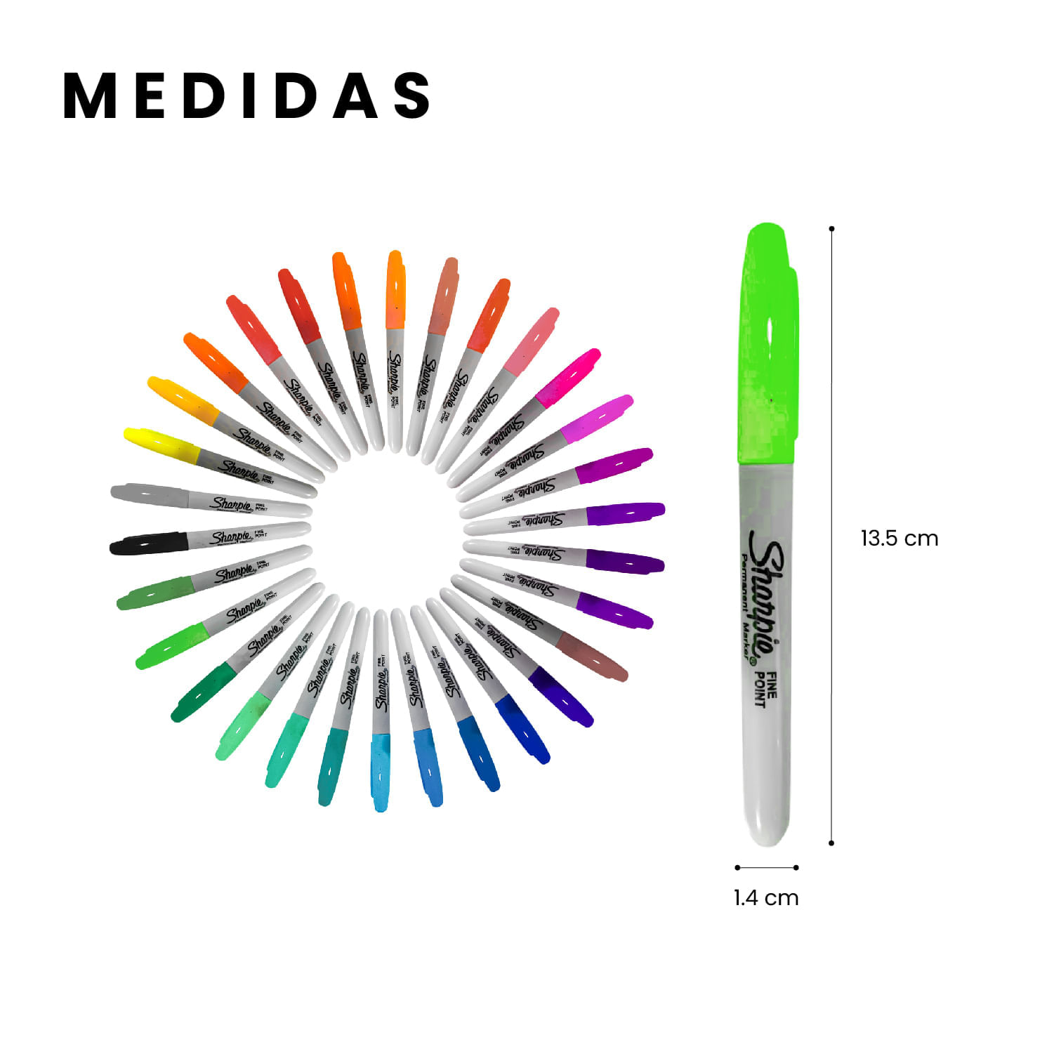 Sharpie Edición Especial Terra x 30 Marcadores Permanente – Oferta Única img #4