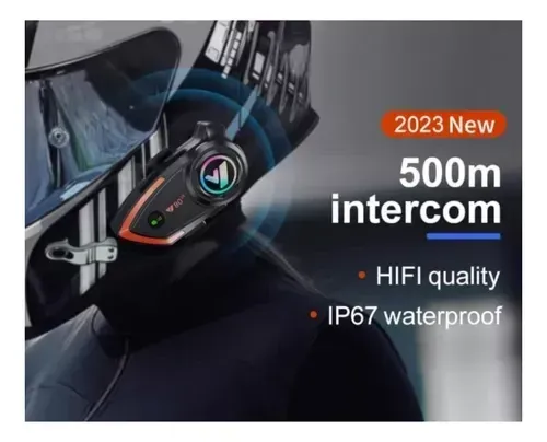 Intercomunicador Para Casco Bluetooth Conexion Pareja X2 img #6