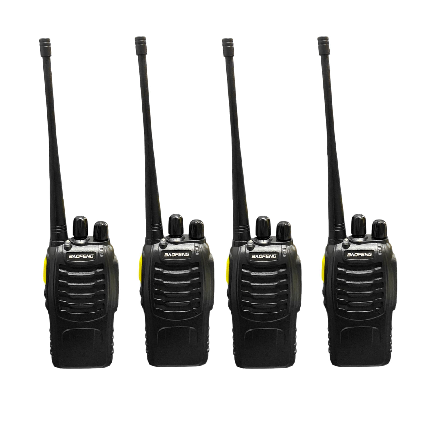 Kit x4 Walkie Talkies Baofeng BF-888 Profesional Alcance 32km Carga USB-C img #1