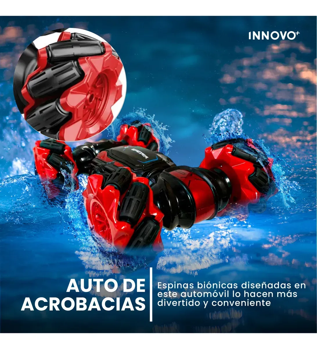 Carro Acrobático Control Remoto 360° Todo Terreno 2.4g Off-road img #2
