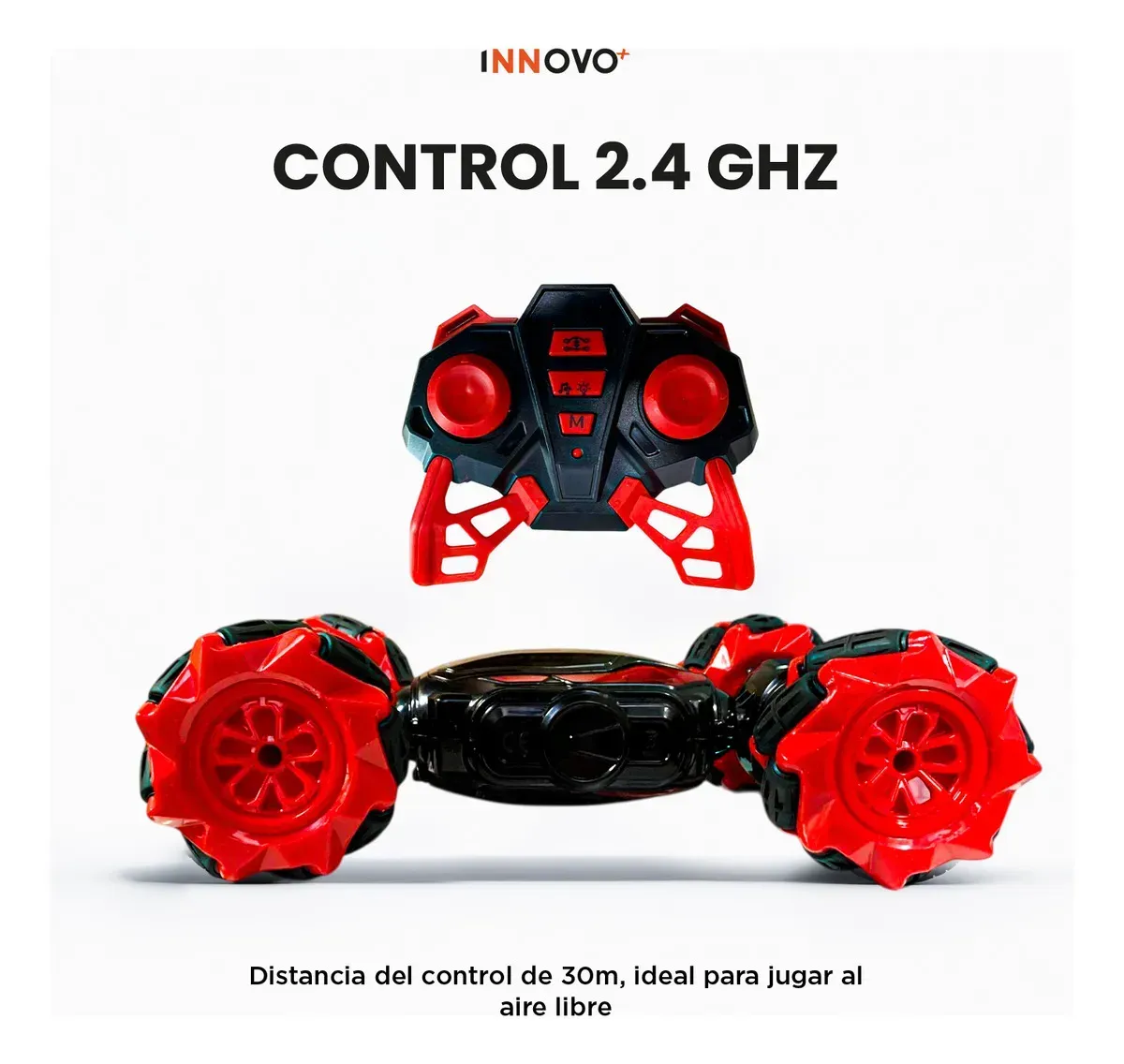 Carro Acrobático Control Remoto 360° Todo Terreno 2.4g Off-road img #3