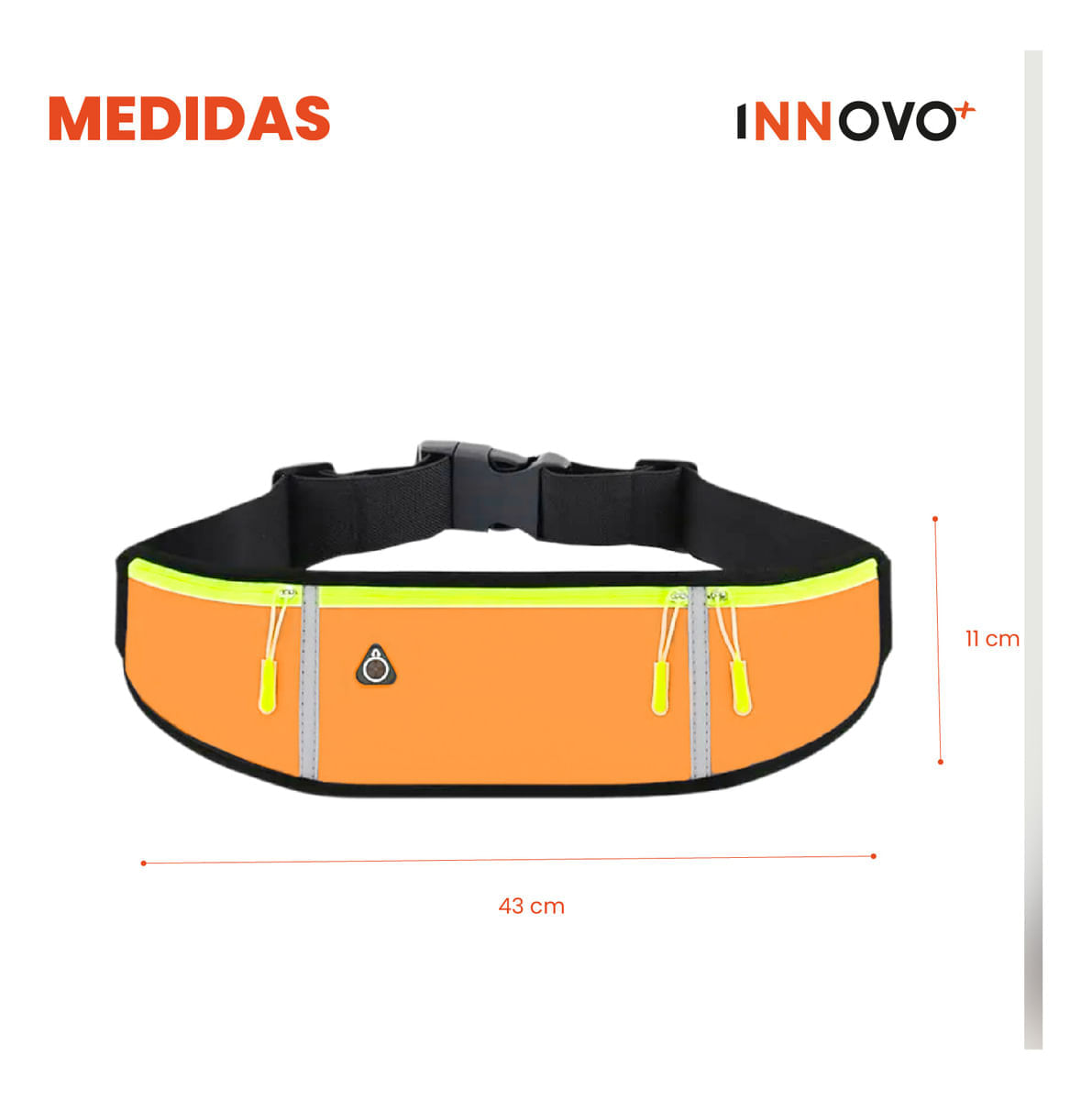 Bolso Canguro Para Deportistas Impermeable Fit img #4