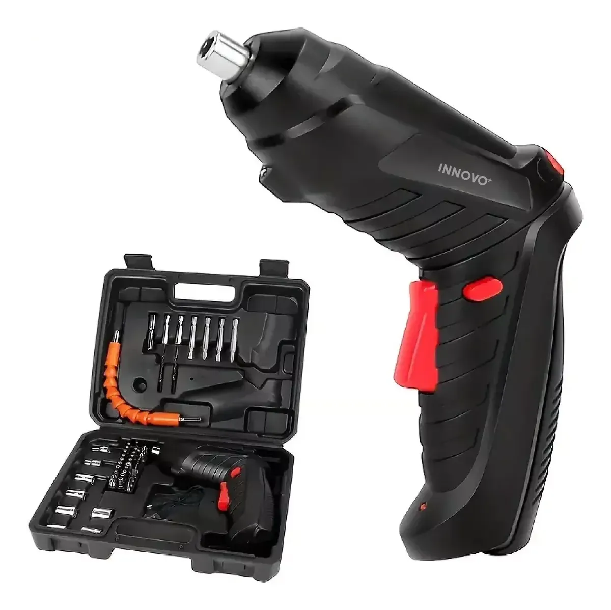 Atornillador Inalambrico Recargable 50 En 1 Con Estuche img #1