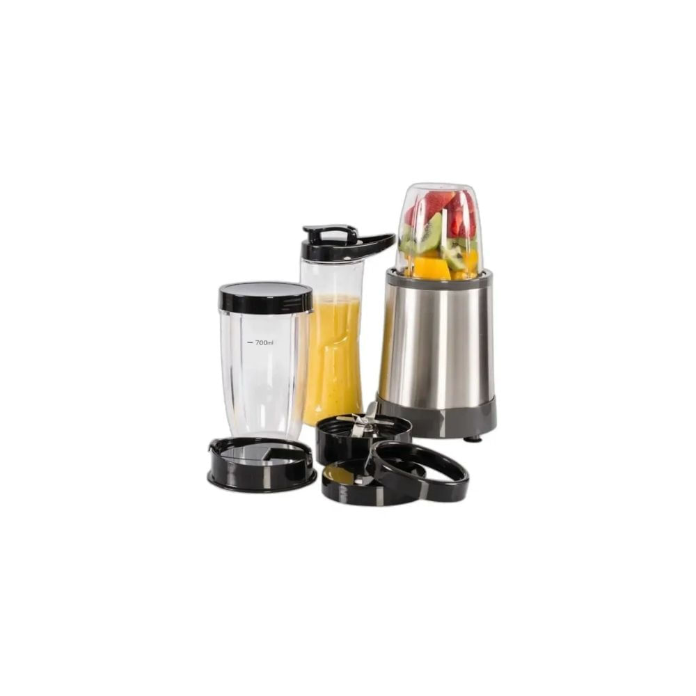 Licuadora Kalley 700 ml Acero Inoxidable Vaso Deportivo + Termo Portátil img #3