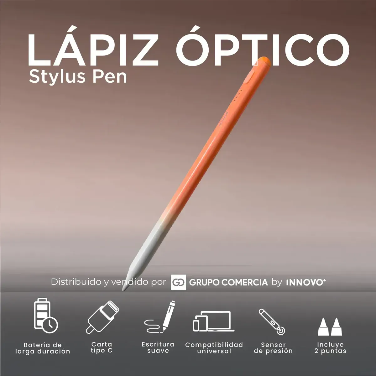 Lápiz Óptico Profesional Universal: Escritura Fluida img #5