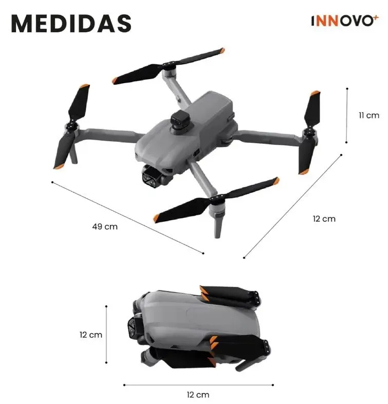 Drone Profesional 4k Uhd Innovo+ Gd98 Max Gps Cámara img #2