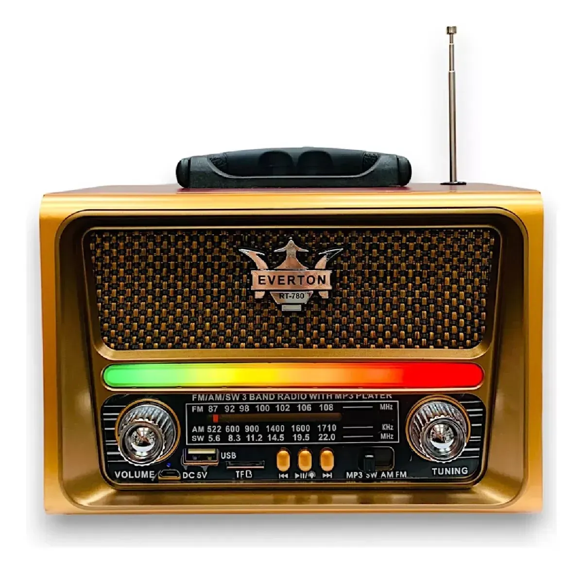 Radio Antiguo Am Fm Clasico Bluetooth Bateria Recargable img #1
