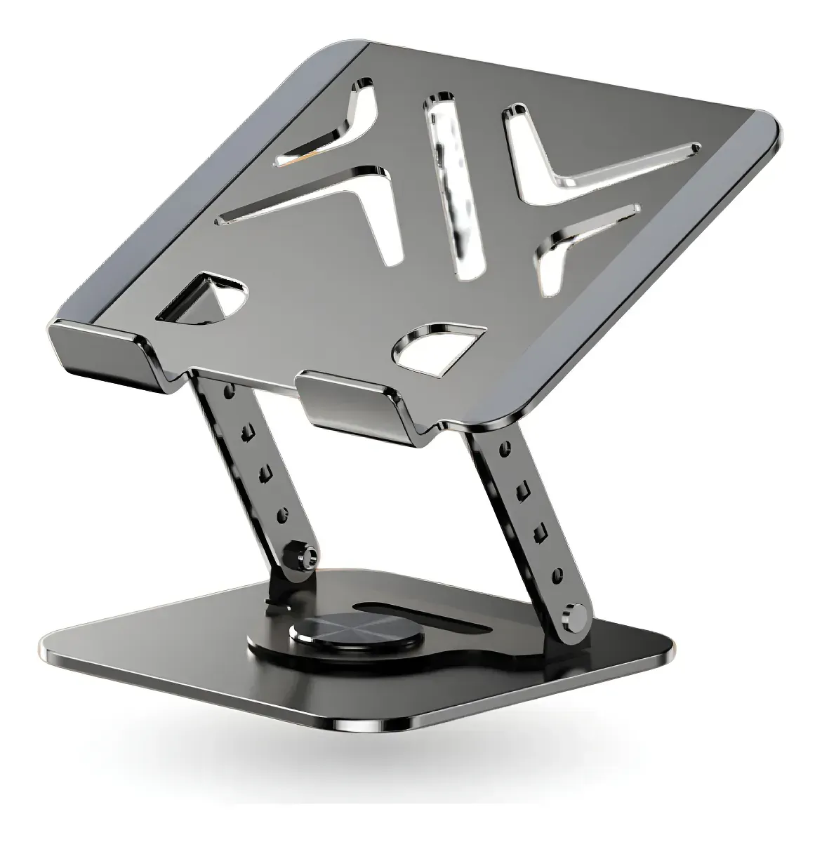 Soporte Portátil Laptop Hasta 20 Pulgadas Giratorio 360° Aluminio Ajuste Altura Ergonómico Innovo img #1