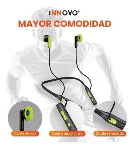Audifono Bluetooth Deportivo Control Volumen Con Estuche Kin Hifi Sound Hifi Sport Kl 22 img #5