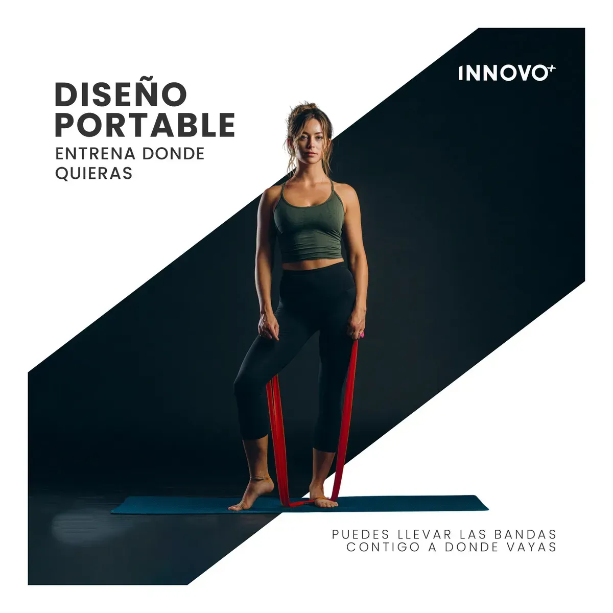 Banda Elástica De Estiramiento 150 Cm Rehabilitacion Yoga img #6