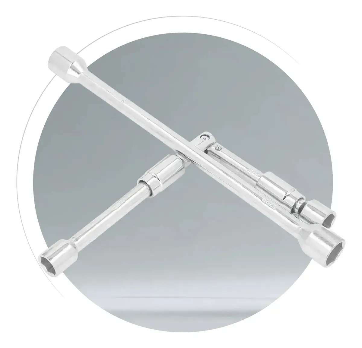 Llave Cruz Plegable Profesional 4 En 1 Reforzada Enfoque En Versatilidad) img #4