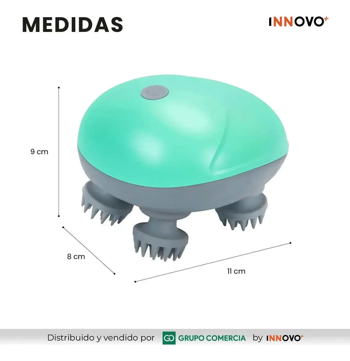 Masajeador Eléctrico Capilar 96 Nodos Relajacion Maxima Verde 5v 5v Verde img #5