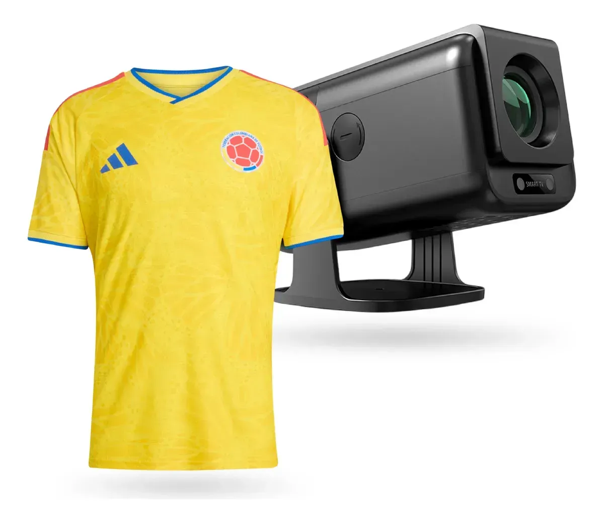 Proyector Inteligente Hy 500 Max 4k Android Con Camiseta Selección Colombia img #1
