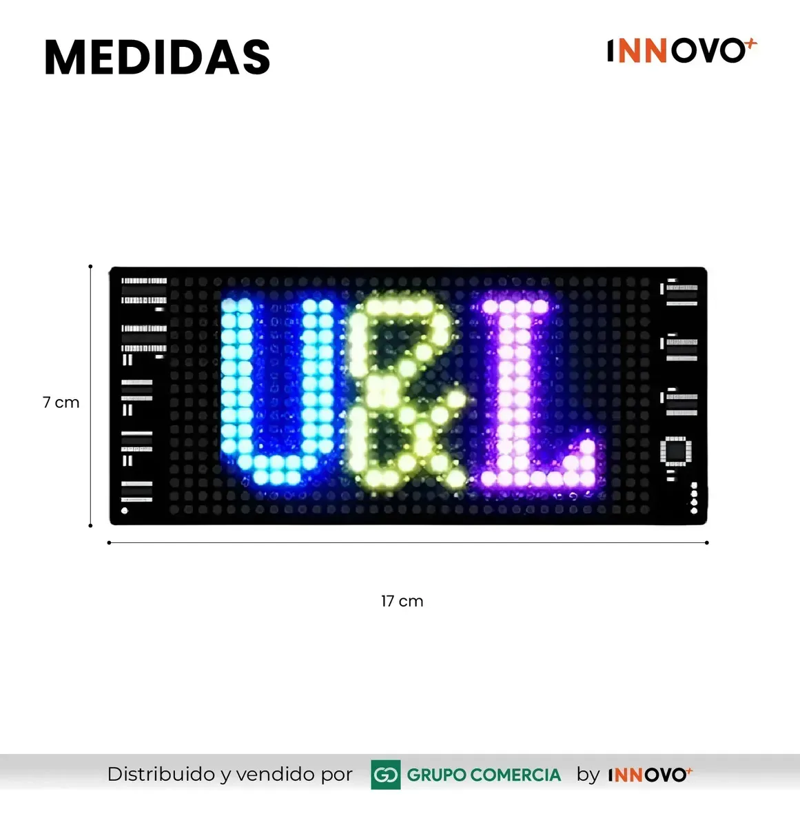 Panel Led Flexible Matriz Rgb Bluetooth Letrero Inteligente Para Carros Y Negocio 5v 5v Rgb img #6
