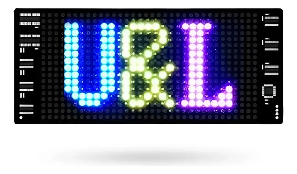 Panel Led Flexible Matriz Rgb Bluetooth Letrero Inteligente Para Carros Y Negocio 5v 5v Rgb img #1