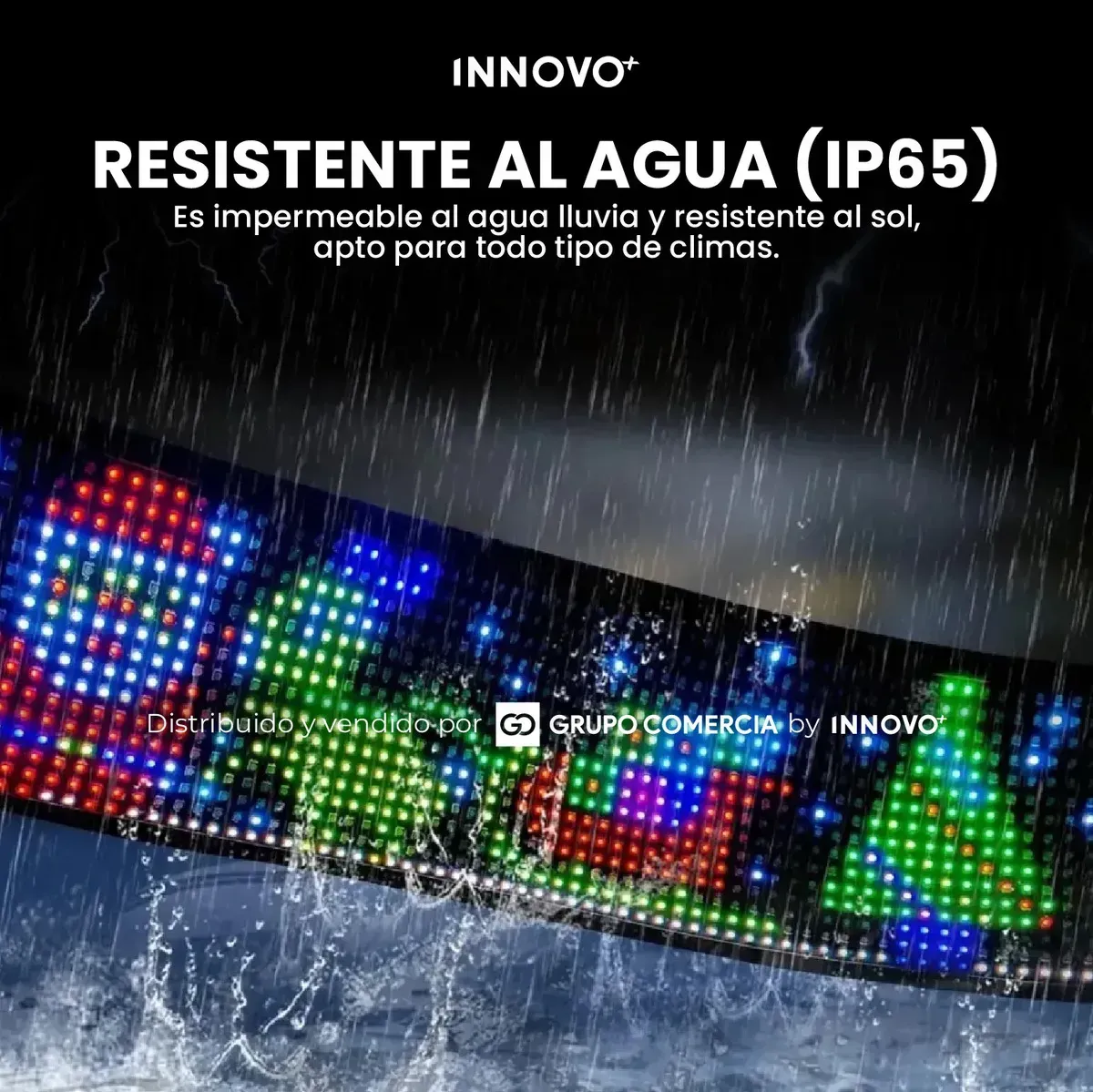 Panel Led Flexible Matriz Rgb Bluetooth Letrero Inteligente Para Carros Y Negocio 5v 5v Rgb img #3