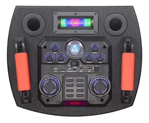 Parlante Sonido Cabina Profesional Micrófono 100w Control img #6