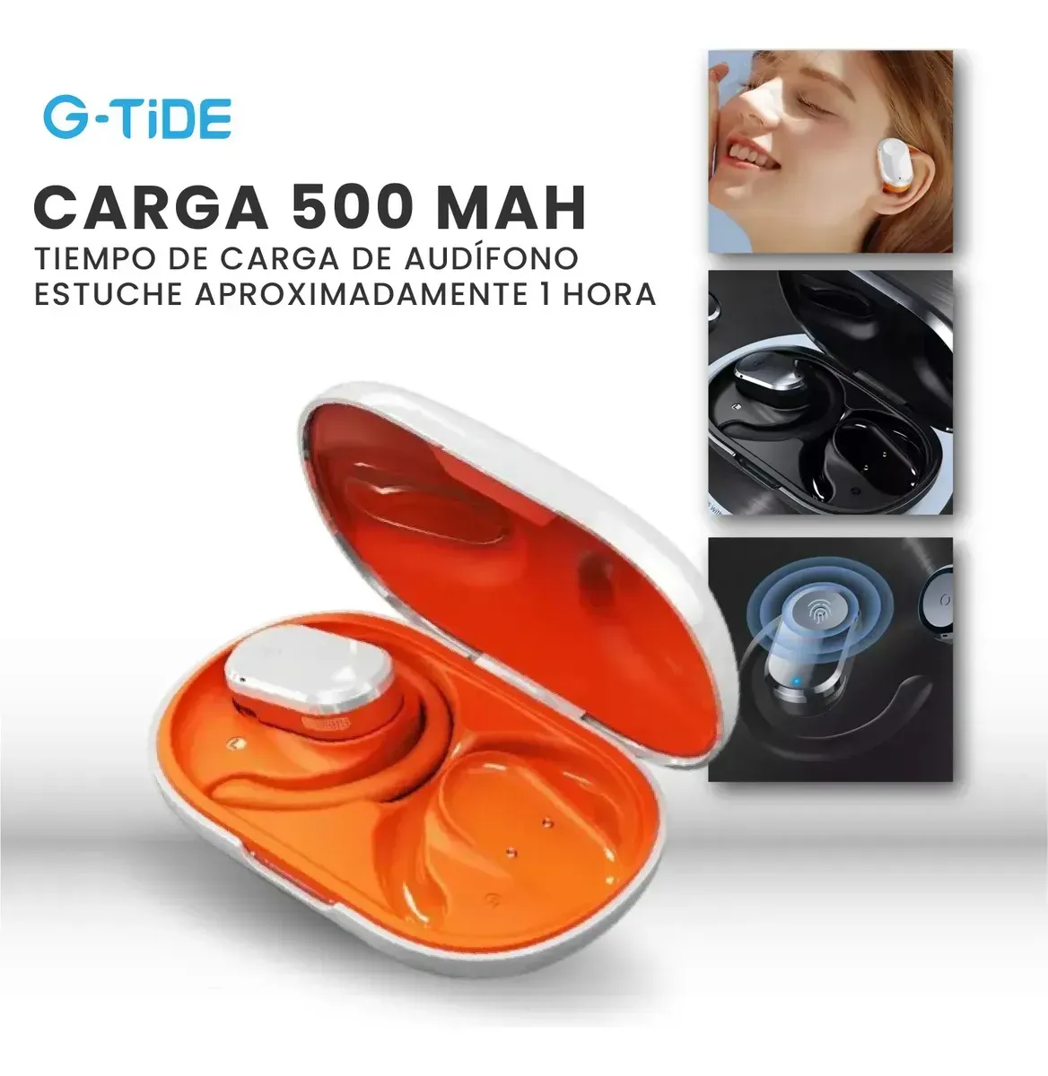 Audífonos G-tide Ows 1 Conducción De Aire Bluetooth 5.3 Pro img #4