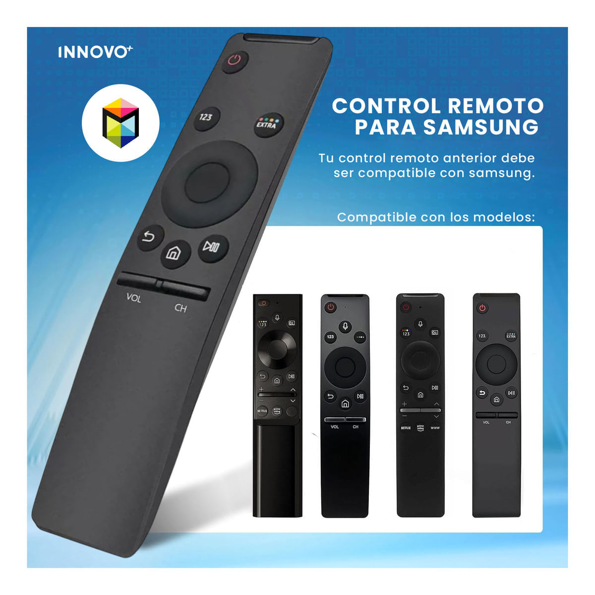 Control Remoto Universal Compatible Para Smart Tv Samsung img #5