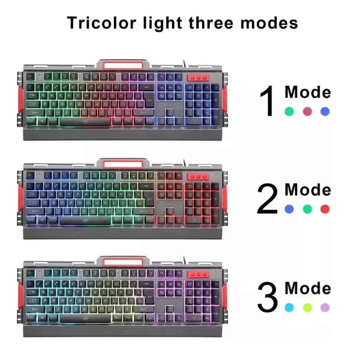 Teclado Para Pc Gamer Set Mouse 6 Botones Edicion Especial img #4