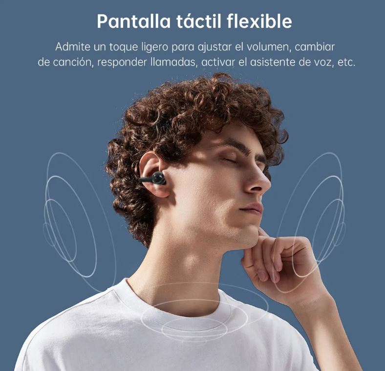 Auriculares Inalámbricos Con Clip Para La Oreja G-tide Clip1 Color Blanco img #4