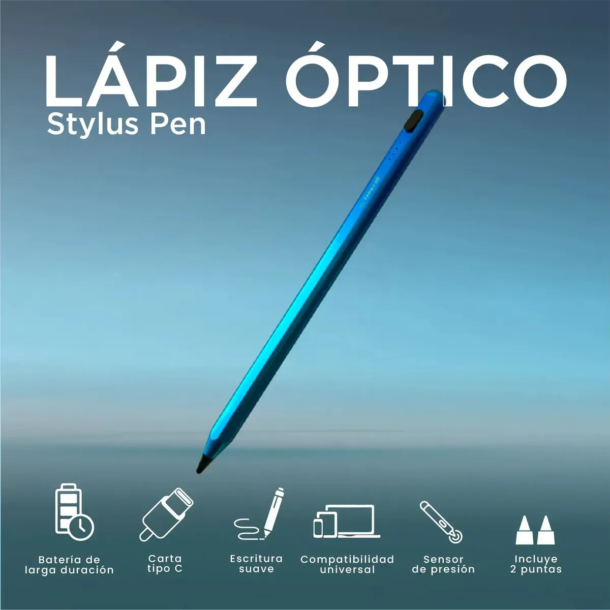 Lápiz Óptico Stylus Pen Pro Precisión Milimétrica Rechazo De Palma - Universal img #2