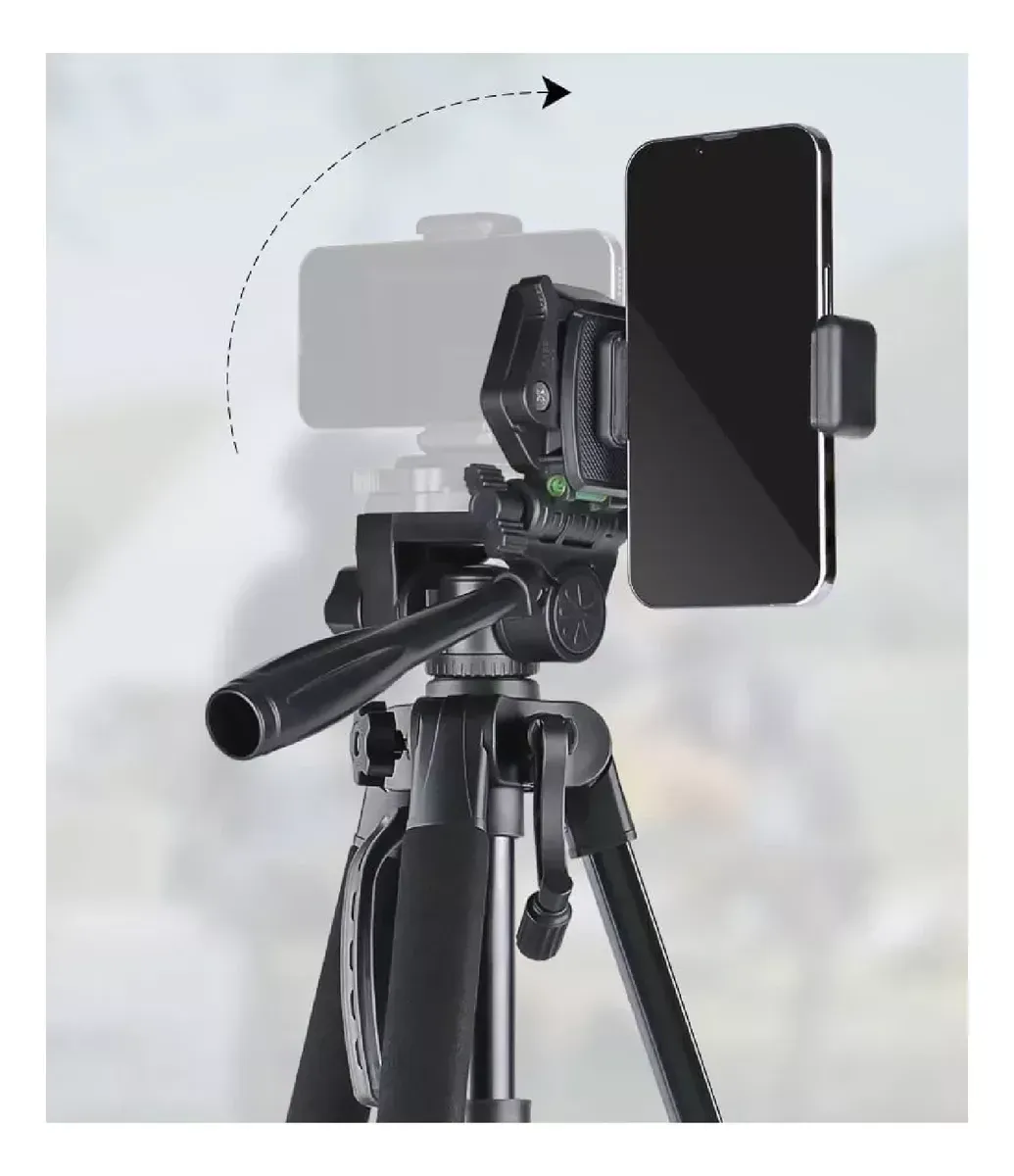 Trípode Profesional Ajustable Con Estuche Hasta 170cm img #4