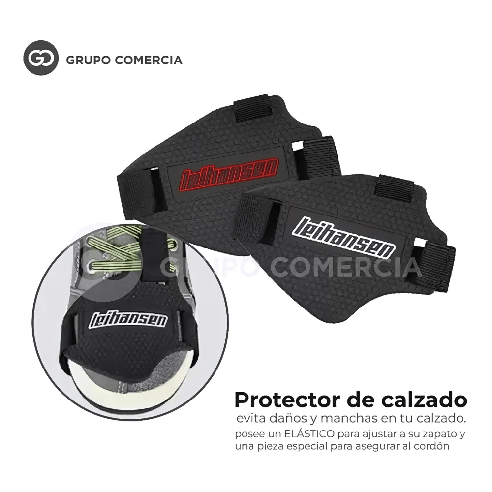 Combo Candado De Disco Con Alarma + Protección De Calzado Para Moto img #4