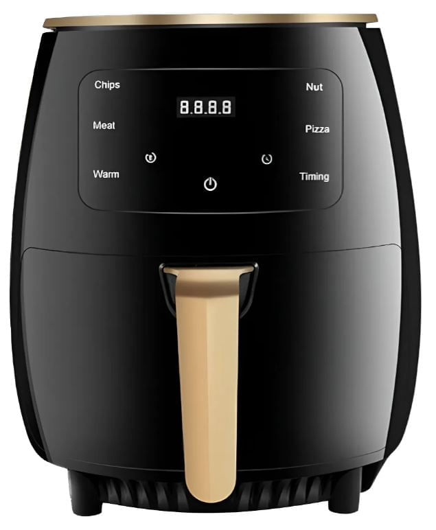 Freidora De Aire 6 Litros 1400w Digital Táctil Sin Aceite Multifunción img #1