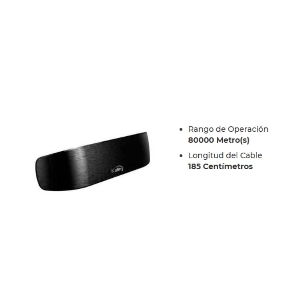Antena Digital Kalley HDTV 80km Alcance con Amplificador y Cable 1.85m img #2
