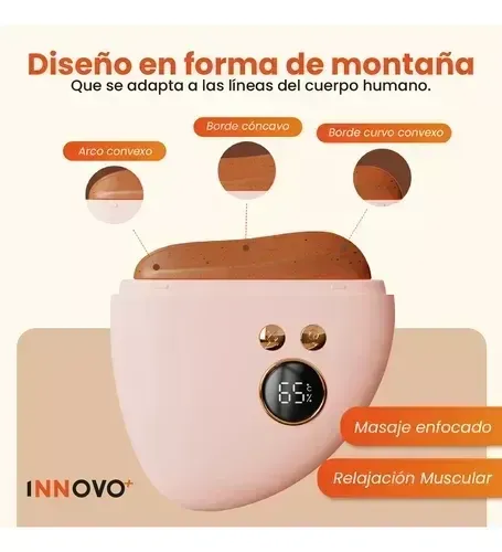 Combo Masajeador Facial Corporal Eléctrico+ Diadema Banda Cabello Con Velcro + Obsequio img #4
