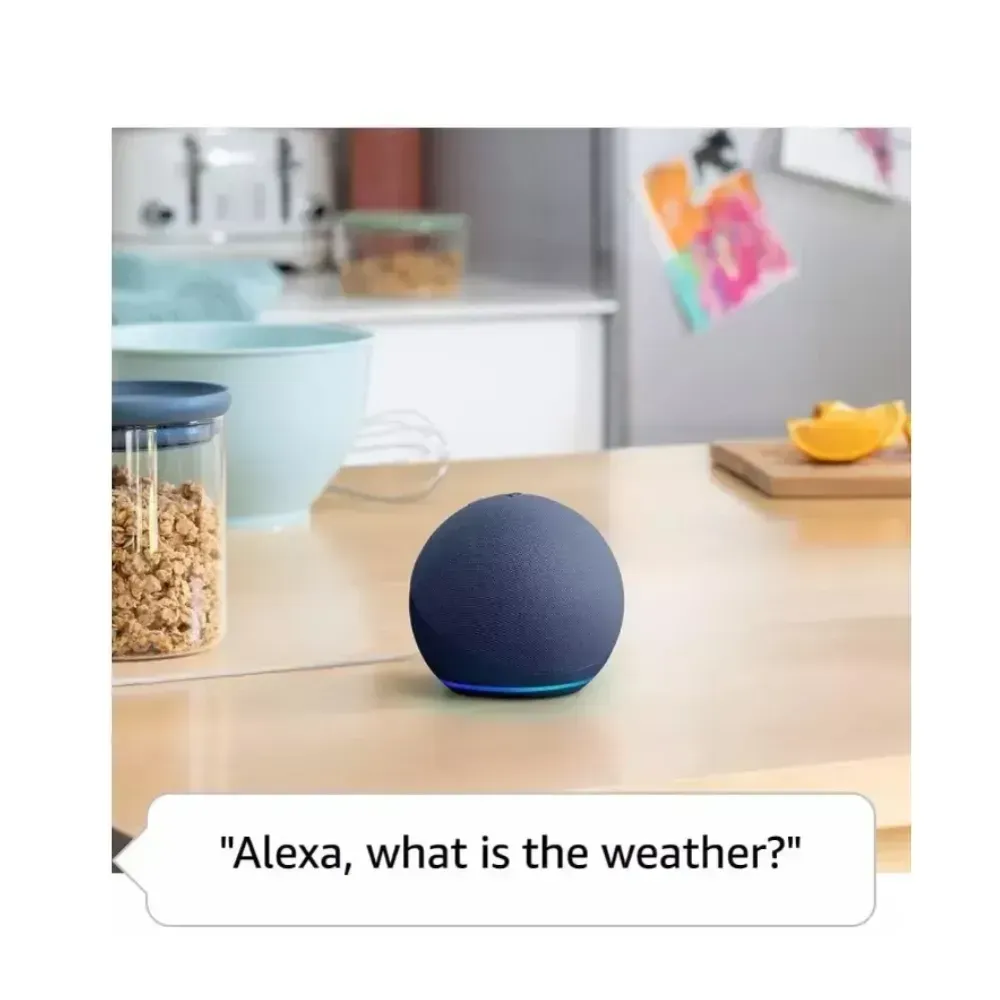 Alexa Echo Dot 5ta Generación Asistente Virtual Negro Original Sellado img #4