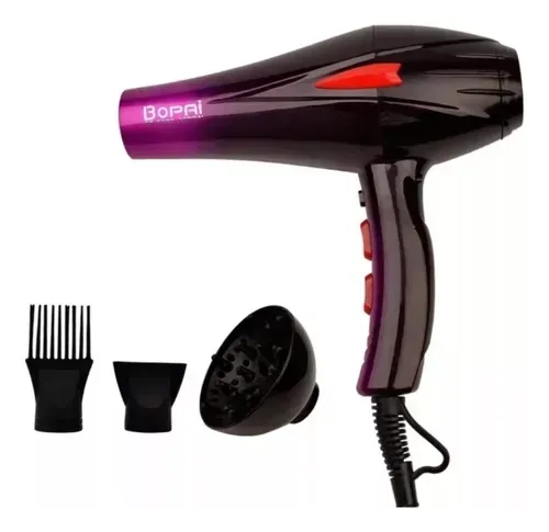 Secador Semiprofesional 4000w Difusor Tres Boquillas img #1