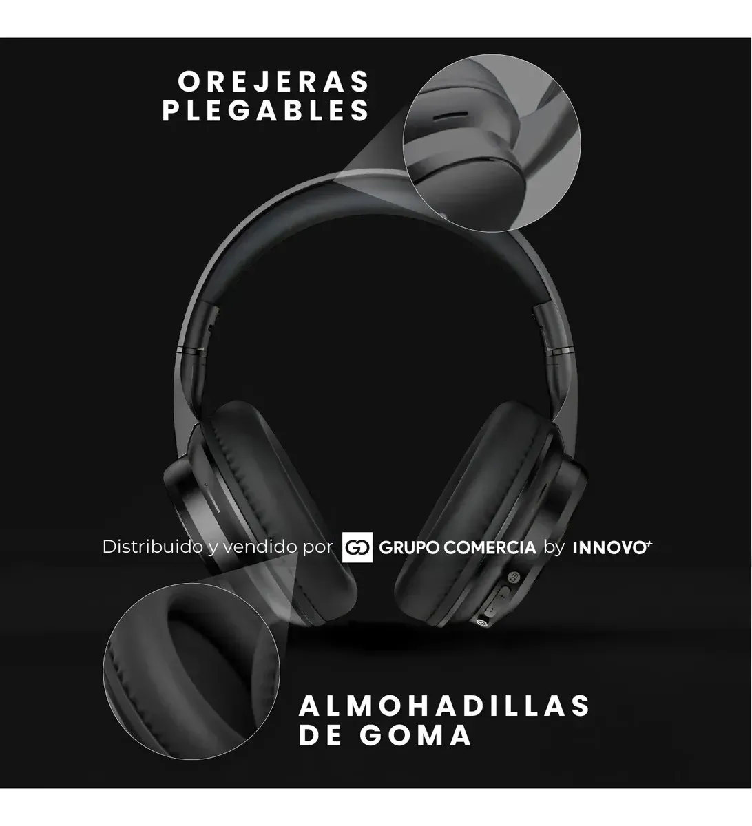 Audífonos Bluetooth 5.3 G-tide C1 Lite Cancelación De Ruido 95% Negro img #4