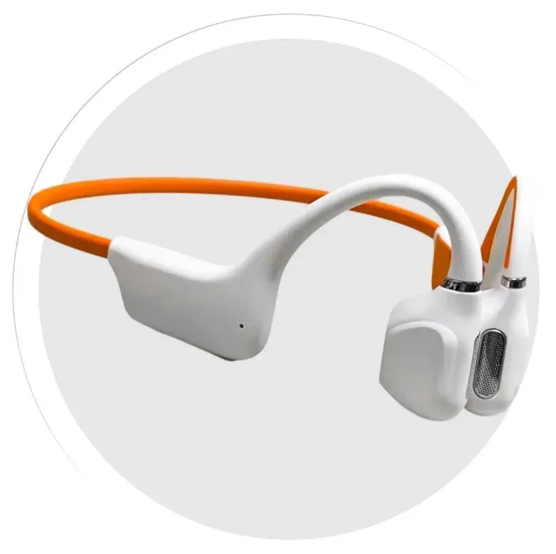 Audífonos Conducción Ósea Aurafit G7 Bluetooth 5.4 Deportivos Blanco Blanco img #4