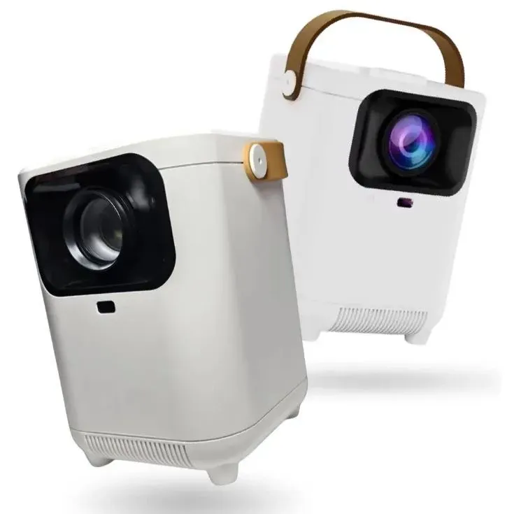 Proyector Portátil E350 4k Ultra Hd 350 Pantalla Android 13 Blanco img #1