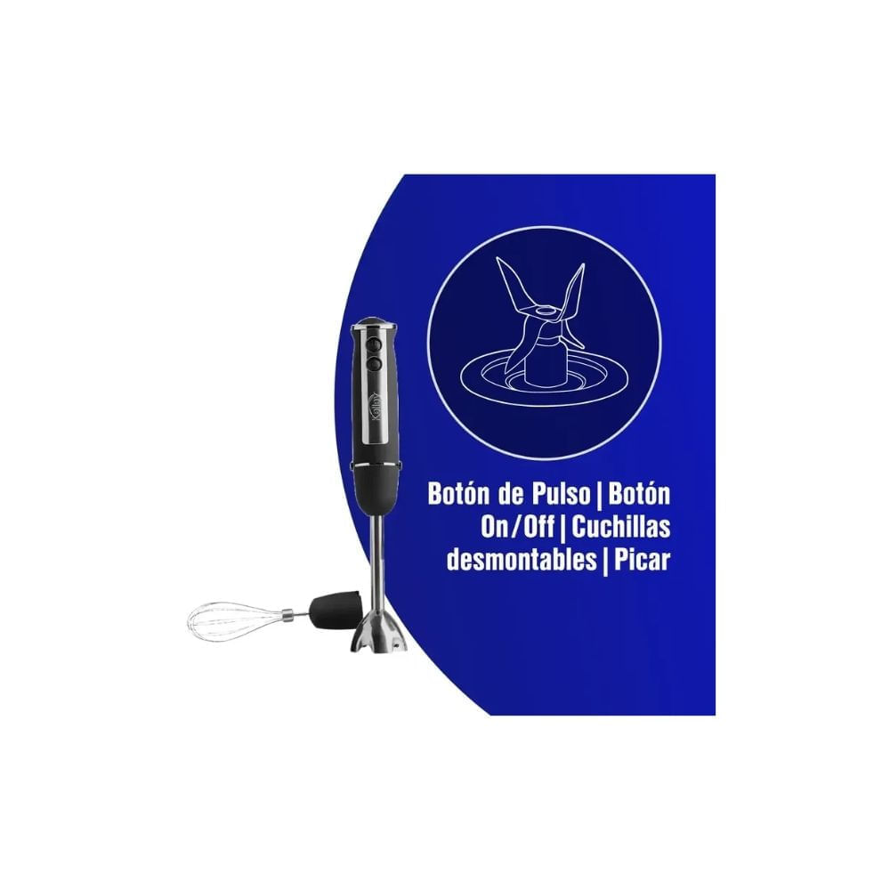 Batidora De Mano Kalley 500W – 5 Velocidades Picatodo img #5