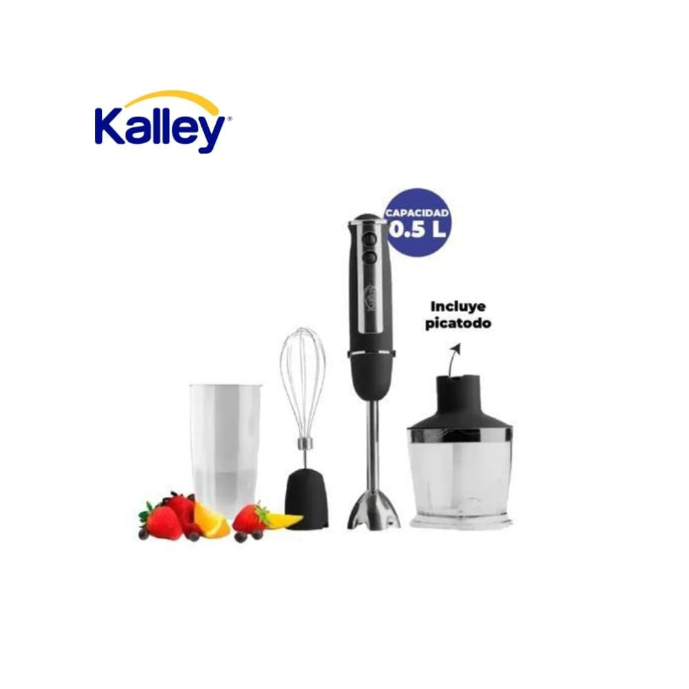 Batidora De Mano Kalley 500W – 5 Velocidades Picatodo img #1