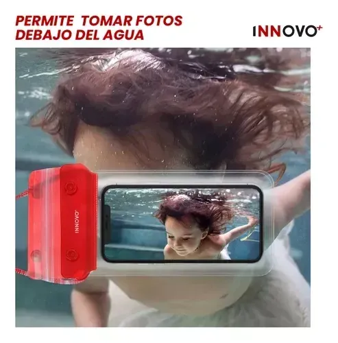 Estuche 100% Sumergible Para Celular Piscina Bolso Estuche img #2
