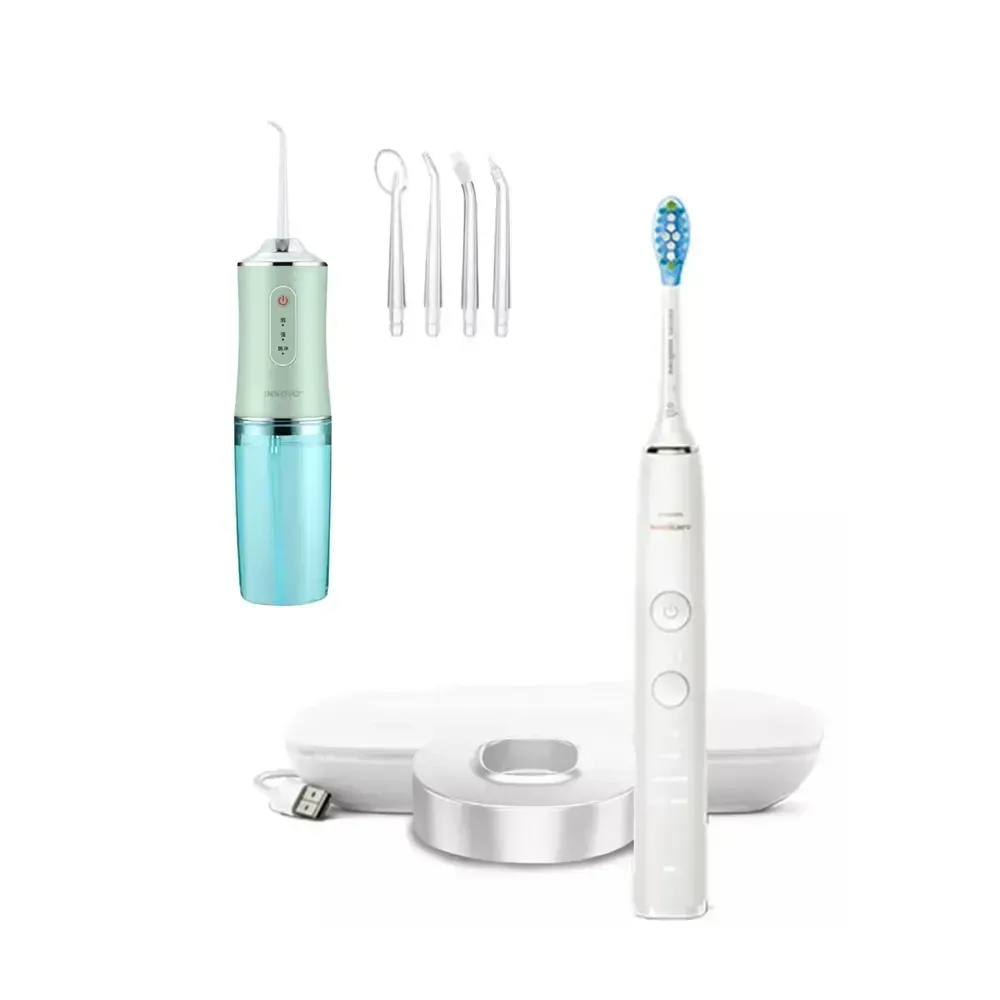 Cepillo Dental Electrónico Con Estuche Ultra Clean Con Irrigador Limpieza Profunda Philipls img #1