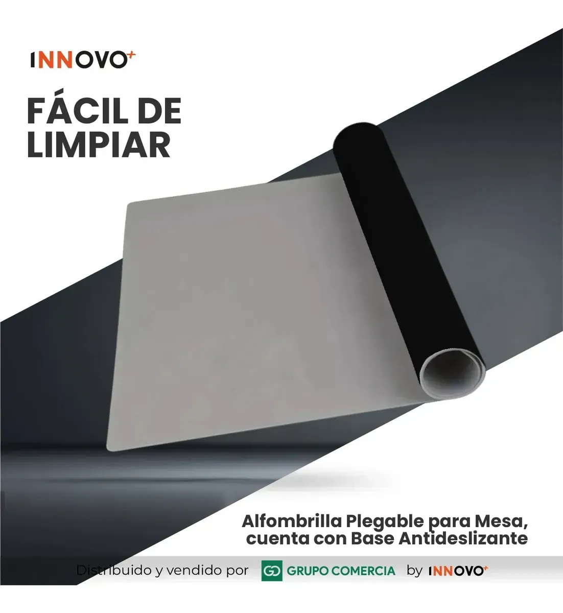 Tapete Absorbente Cocina Multifuncional Secaplatos Premium Gris Gris img #3