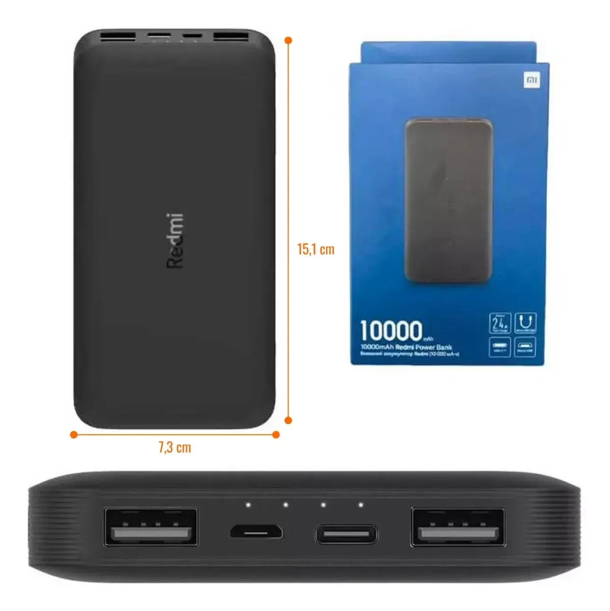 Power Bank 10000mah Redmi Power Bank img #2