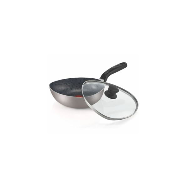 Set Wok y Sartén Antiadherente IMUSA con Tapa de Vidrio 2 Piezas img #3