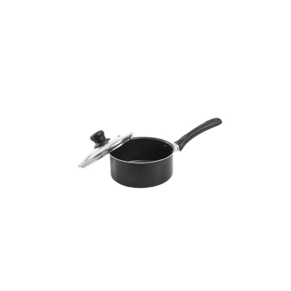 Cacerola Antiadherente IMUSA 18cm con Tapa de Vidrio Mango Ergonómico img #3
