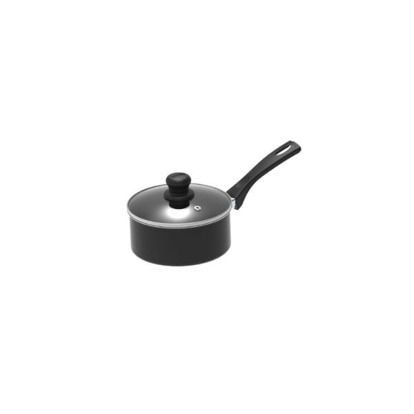 Cacerola Antiadherente IMUSA 18cm con Tapa de Vidrio Mango Ergonómico img #2