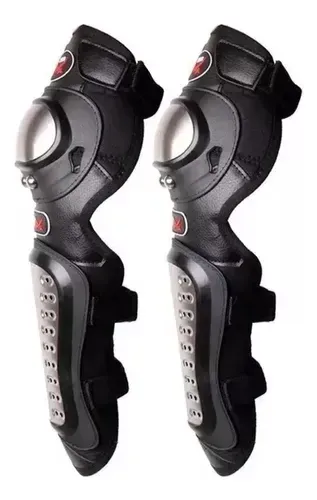 Rodillera Protección Motociclistas Metalica Alta Seguridad img #4
